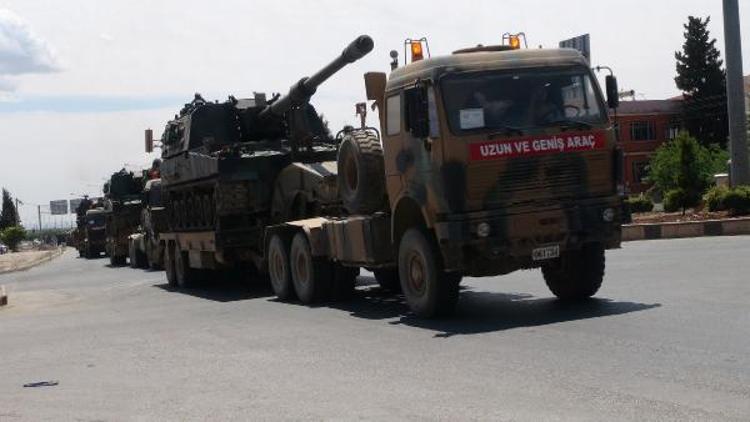 Kilisin Suriye sınırına 5 tank sevkiyatı