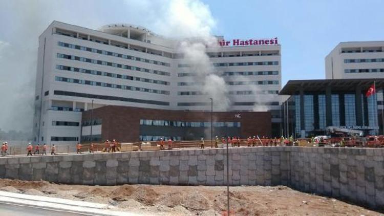 Adana Şehir Hastanesinde yangın