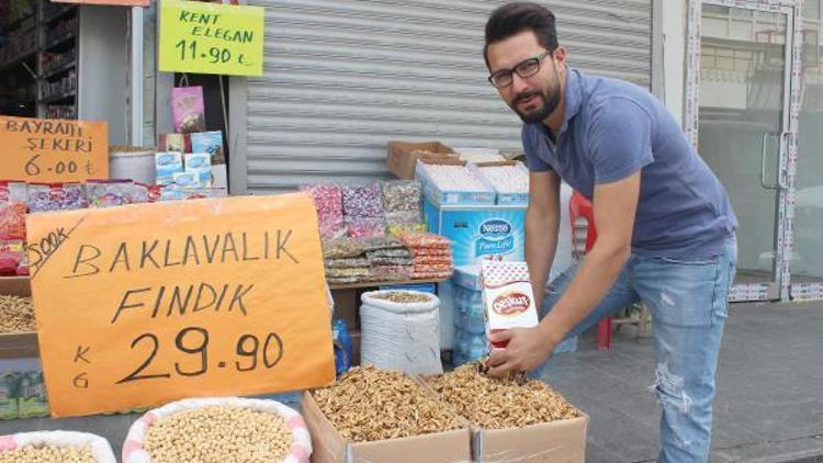 Bayram öncesi kuruyemiş satışları arttı