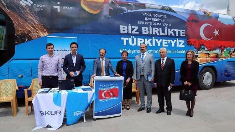 İşkur mobil tanıtımları sürdürüyor