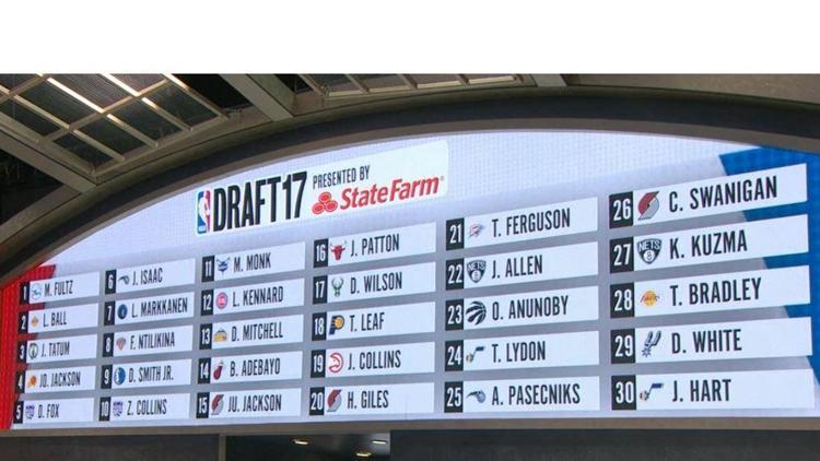 NBA Draft 2017 sonuçlandı