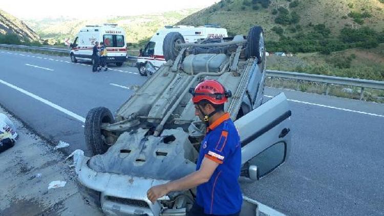 Erzincanda kaza: 7 yaralı
