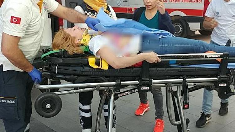 Silahlı kavganın arasında kalan genç kız, omzundan vuruldu