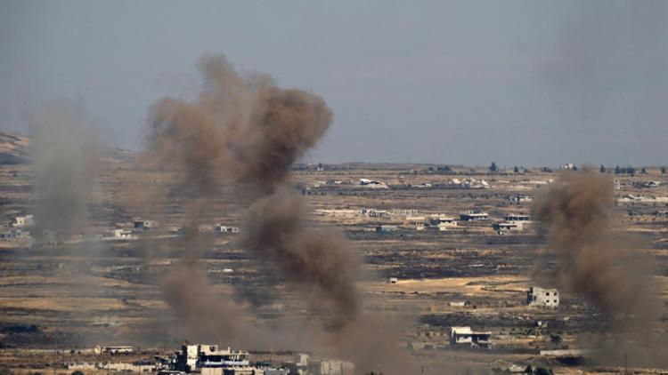 İsrail, Suriyeye ait hedefleri vurdu