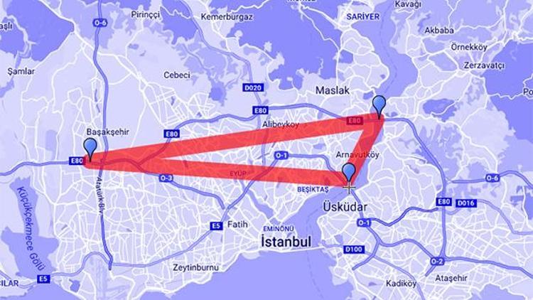 İstanbulda çile üçgeni