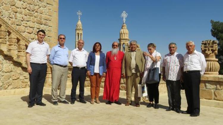 CHPlilerden Süryani manastırına ziyaret