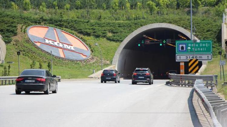 Boluda bayram dönüşü trafik rahat