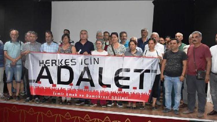 İzmirde Adalet Nöbeti başlıyor