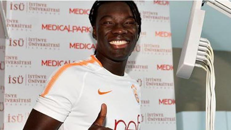 Galatasarayın yeni transferi Gomis sağlık kontrolünden geçti