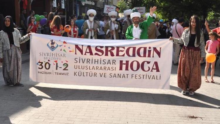 Temsili Nasreddin Hoca, Eskişehirlileri festivale davet etti