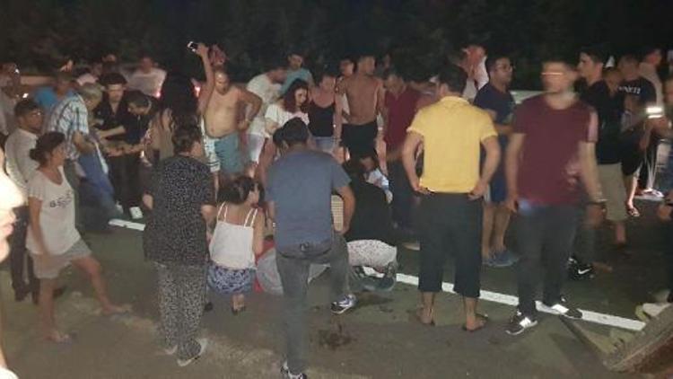 Çorluda zincirleme trafik kazası: 3 yaralı