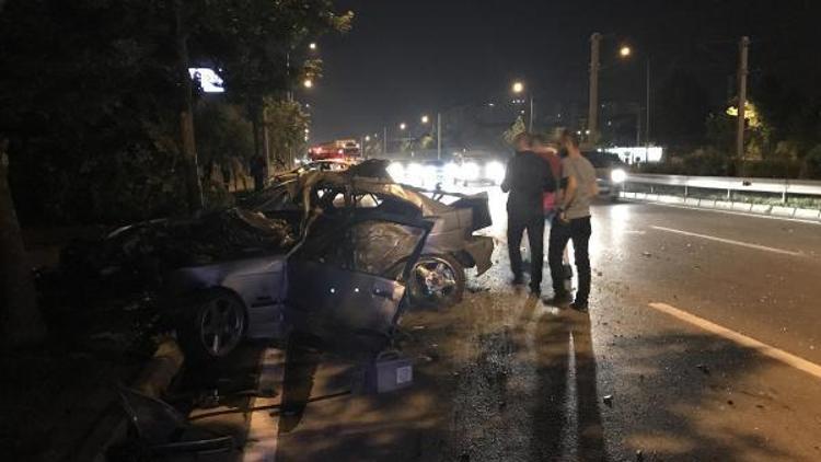 Bursada kazada kolu kopan sürücü hayatını kaybetti