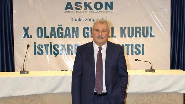 Danışman, ASKON başkanlığına aday