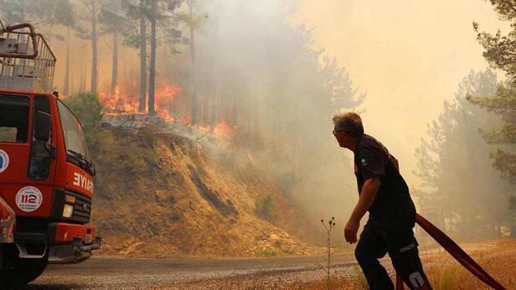 Alanyada orman yangını Söndürme ekibine şok talimat