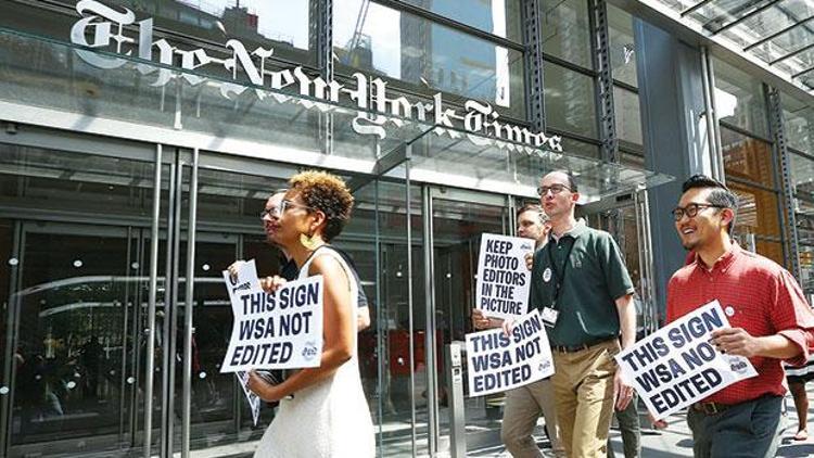 New York Times’ta grev