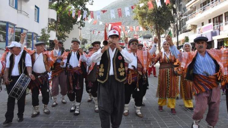 Kaşta festival başladı