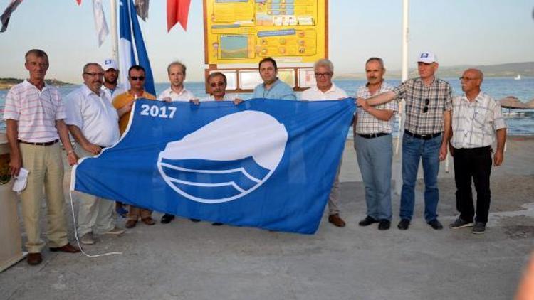 Gelibolu Hamzakoy Plajına mavi bayrak