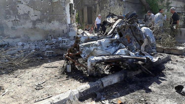 Şamda intihar saldırısı Ölü ve yaralılar var