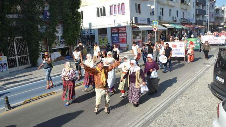 Dalamanda yörükleri buluşturan yürüyüş