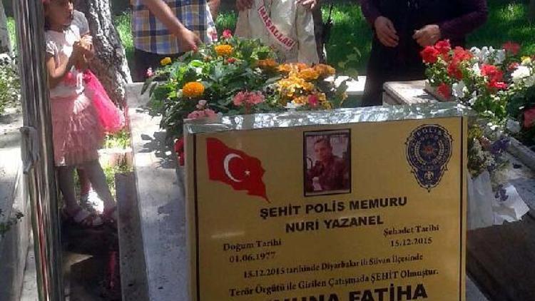 Şehit oğlunun sünnetinde polis konvoyu