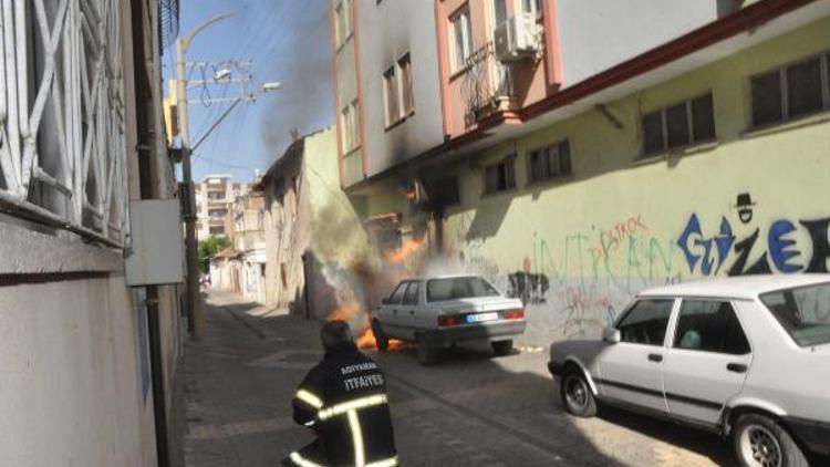 Adıyamanda korkutan doğalgaz patlaması