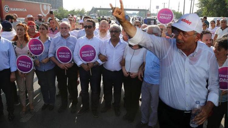 Adalet Yürüyüşünün 19. gününde Kılıçdaroğlundan provokasyon uyarısı