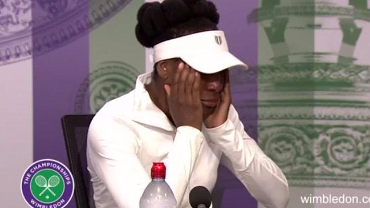 Venus Williamsı ağlatan soru