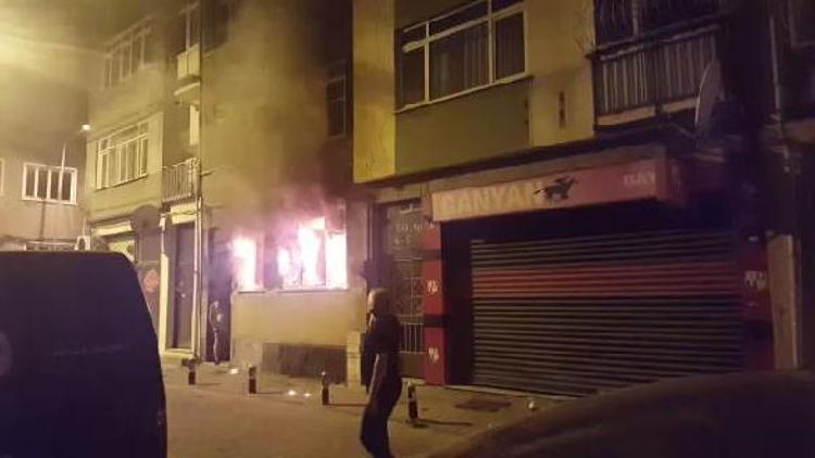 Bakırköyde korkutan yangın: 3 yaralı