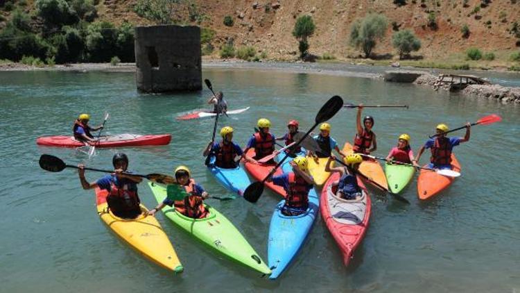 Tunceli Munzurda kano eğitim kampı