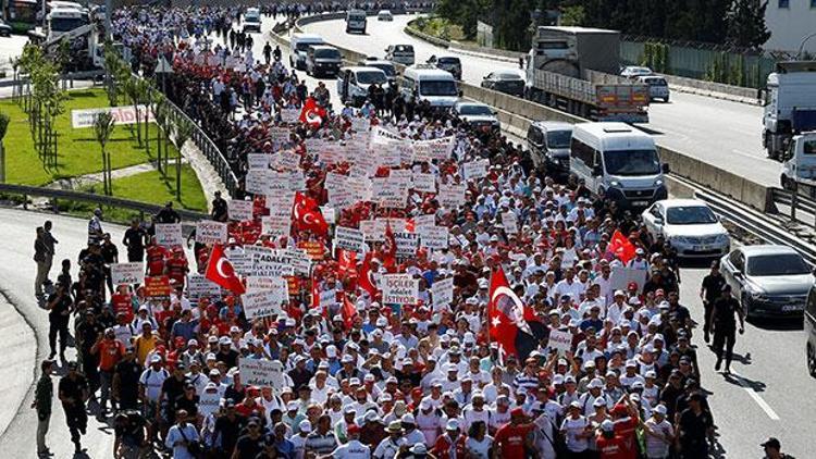 İstanbullular dikkat Adalet Yürüyüşü nedeniyle bu yollar İstanbulda cumadan pazar gününe kadar kapalı