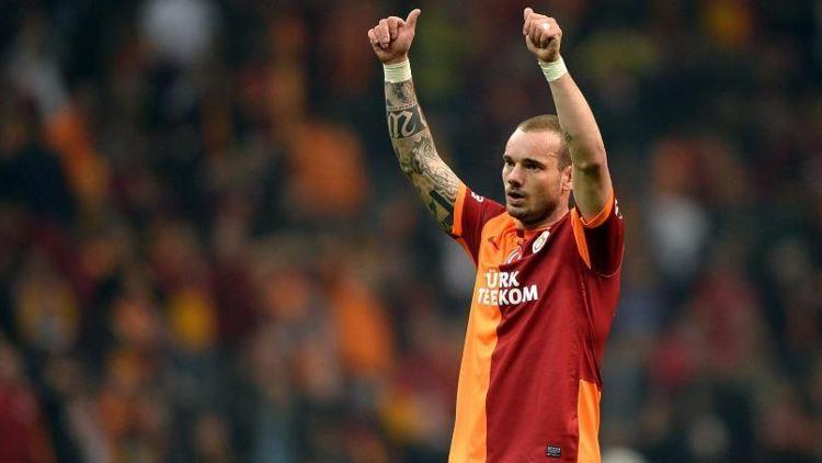 Sneijderden Galatasaraya veda mesajı