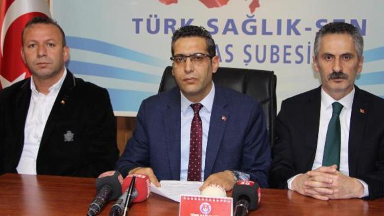 Sivasta Türk Sağlık-Senden atama tepkisi