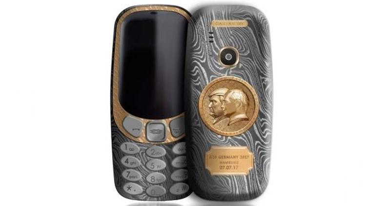 Trump ve Putin model Nokia 3310