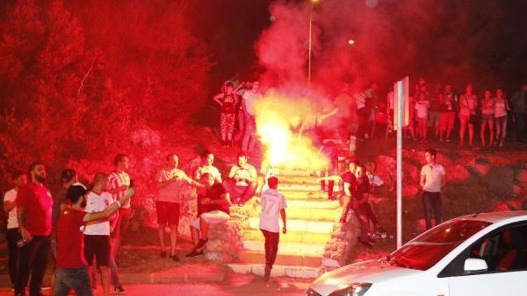 Antalyaspor Gününde yangın çıktı, faciadan dönüldü