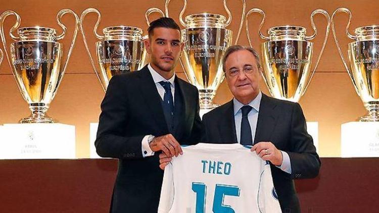 Real Madrid, Theo Hernandezi tanıttı