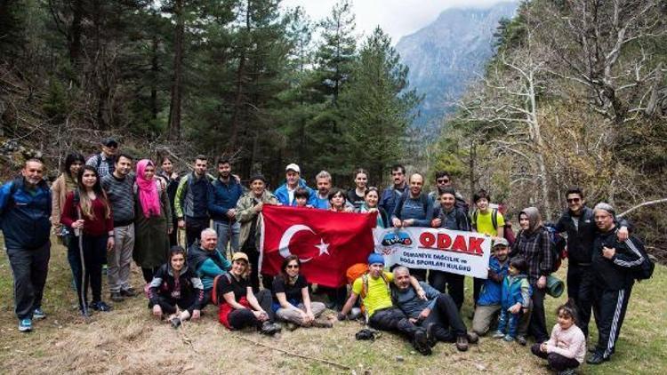 15 Temmuz şehitleri için Düldül tırmanışı