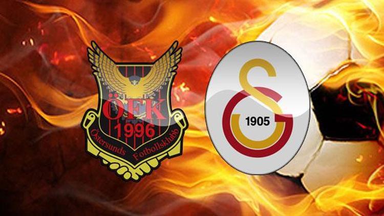 Östersunds FK Galatasaray UEFA 2. ön eleme maçı ne zaman saat kaçta hangi kanalda