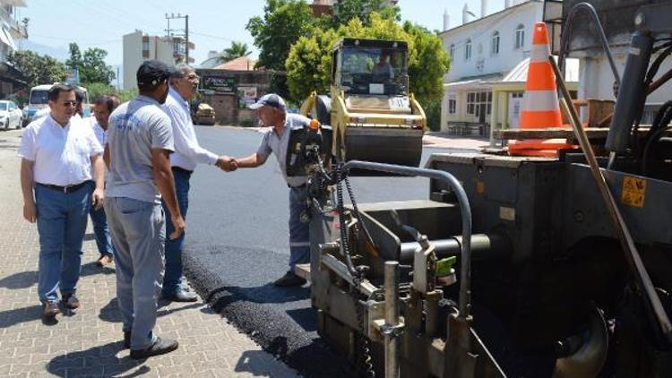 Hacıveliler sıcak asfaltla buluşuyor