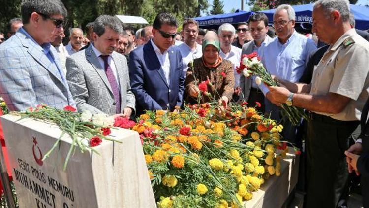 15 Temmuz şehidi polis memuru Kılınç, Antalyada anıldı