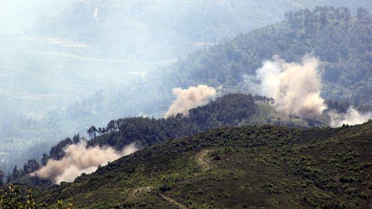 Türkmen Dağına füzeli saldırı