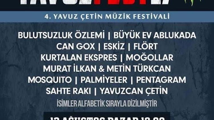 Rock sanatçısı Yavuz Çetin ölümünün 16. yılında anılacak