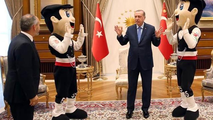 Cumhurbaşkanı Erdoğana sürpriz ziyaret