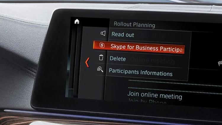 BMW otomobillerde Skype dönemi başlıyor