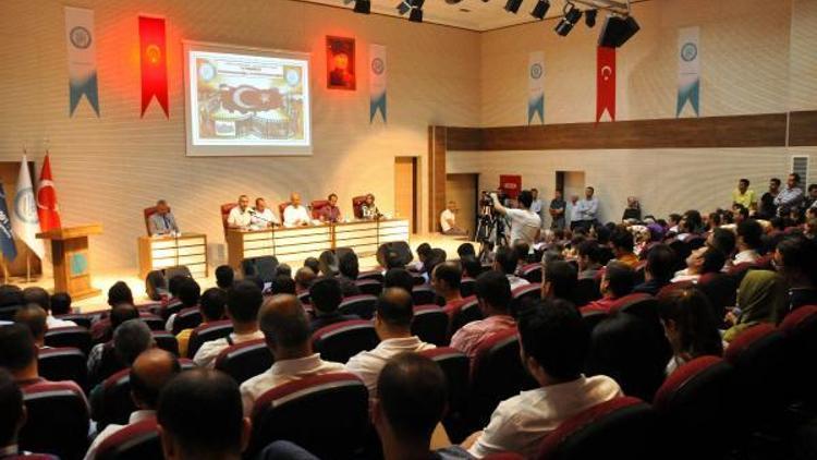 Bitlis Eren Üniversitesi 15 Temmuz Paneli düzenledi