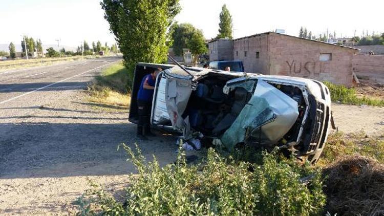 Niğdede trafik kazası, 2 yaralı