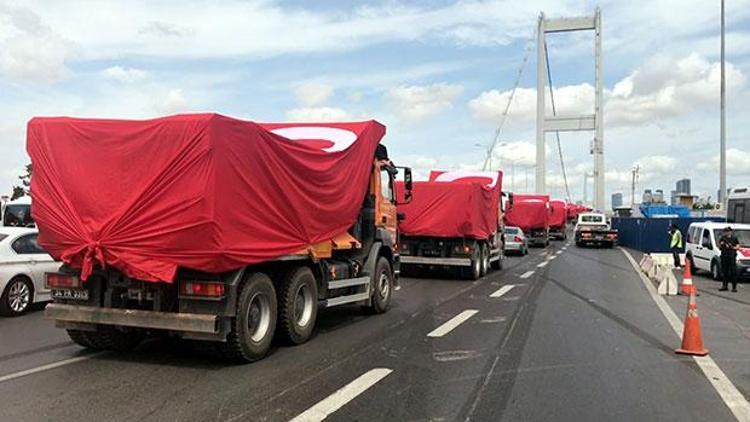 Son dakika İstanbullular dikkat... 15 Temmuz Şehitler Köprüsü trafiğe kapatıldı