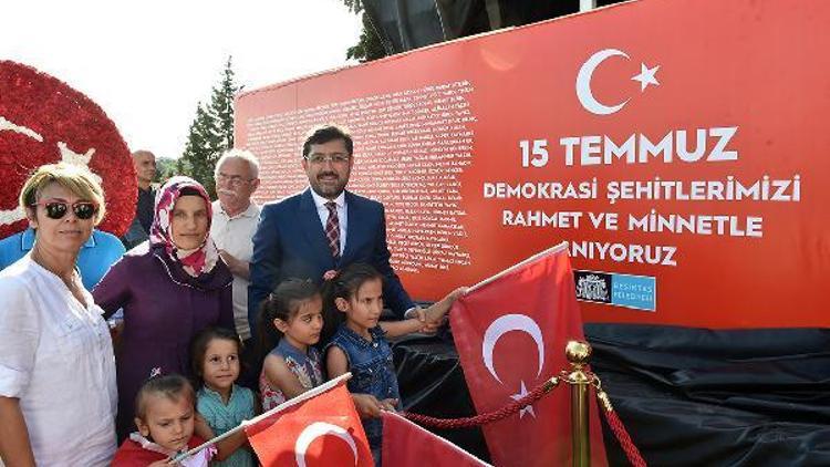 Fotoğraflar // Beşiktaşa dev 15 Temmuz Demokrasi Anıtı