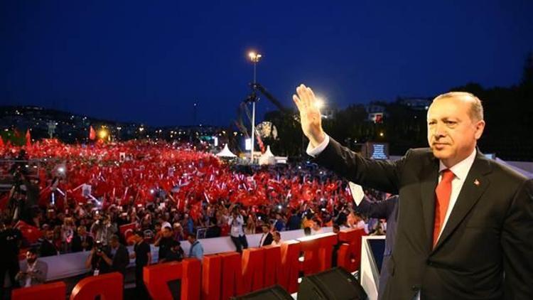 Cumhurbaşkanı Erdoğan 15 Temmuz Şehitler Köprüsünde konuştu: FETÖcülerin şu an daha iyi günleri