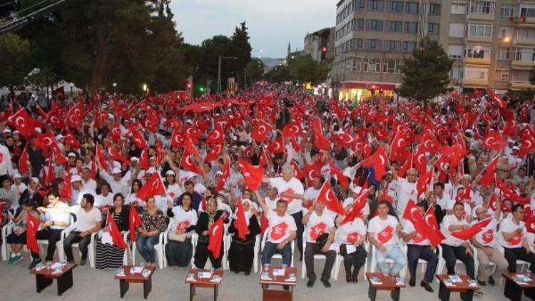 Burdur’da Milli Birlik yürüyüşü