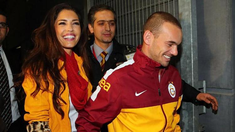 Sneijder’in eşi Yolanthe Cabau’dan Türkçe veda